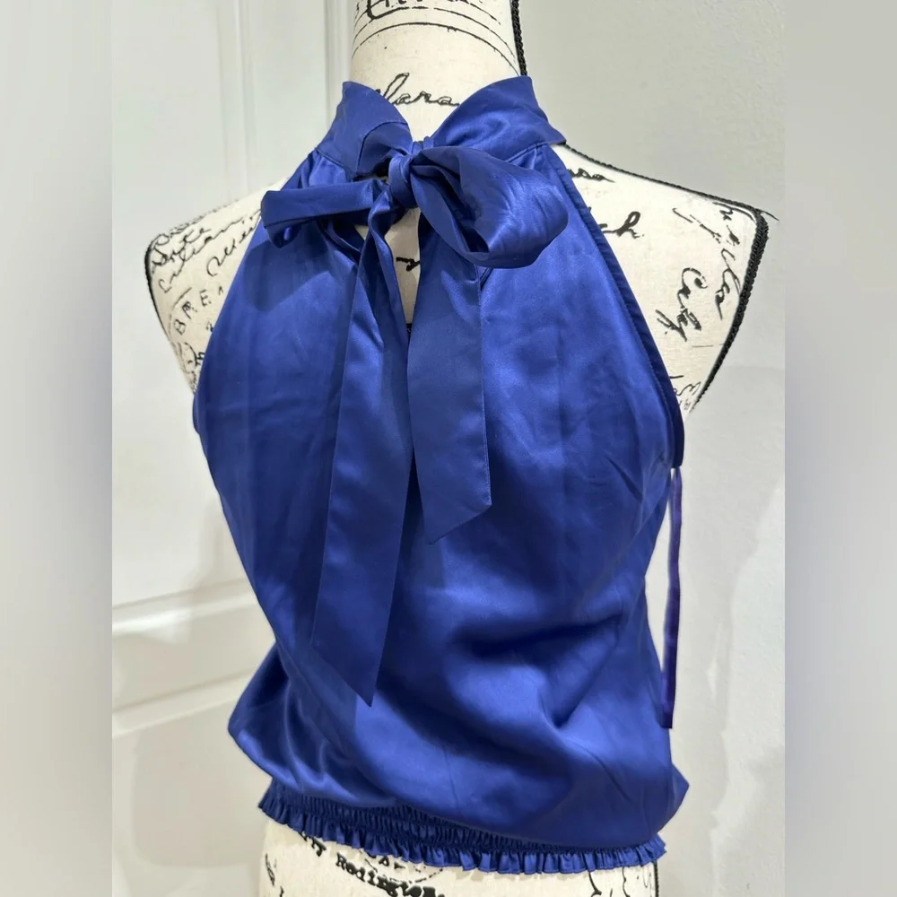 Spense Ruffle Halter Top - Picture 2 of 6